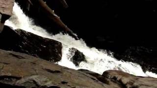 AUGER FALLS in ADIRONDACK MOUNTAINS near Speculator NY [upl. by Raouf757]