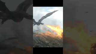 Drogon learns Dracarys 🥵gameofthronesdaenerystargaryendragon drogon got fire dracarys queen [upl. by Enimassej]