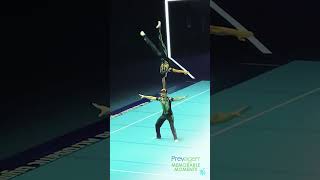 Prevagen Memorable Moment Mens Acro Pair Wins World Gold [upl. by Maag531]