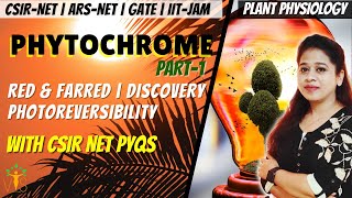 Phytochrome CSIR NET 1  Sensory Photobiology CSIR NET  Plant Physiology CSIR NET PYQ [upl. by Shalne]