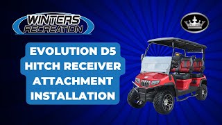 Evolution D5 Ranger amp D5 Maverick Hitch Receiver Attachment Installation [upl. by Goulden]