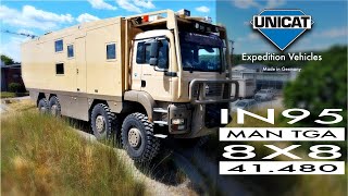 UNICAT Expedition Vehicle IN95 MAN TGA 41480 8X8 [upl. by Blockus]