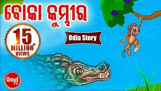 Boka Kumbhira ବୋକା କୁମ୍ଭୀର  Odia Fairy Tale  Odia Moral Story  SIdharth TV [upl. by Castera]