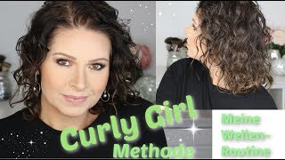 Meine Wellen Routine mit der Curly Girl Methode I natural hair I Mamacobeauty [upl. by Eldwon]