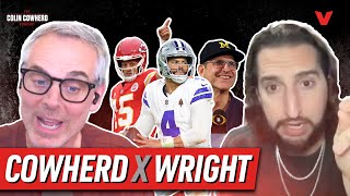 Nick Wright on Jim Harbaugh to NFL Belichick to Eagles ChiefsCowboys Super Bowl  Colin Cowherd [upl. by Frodine]