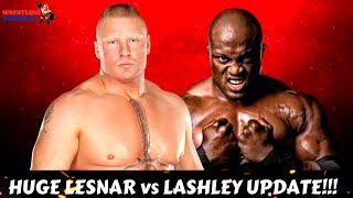 BROCK LESNAR vs BOBBY LASHLEY Huge Update  Elimination Chamber Leaked [upl. by Retsof]