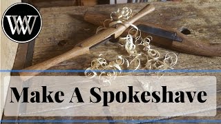 How to Make a Spokeshave  Howto Woodworking Hand Tool From Oak [upl. by Llyrehc]