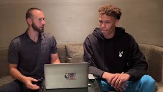 2022 NBA Draft prospect Dyson Daniels film session with Mike Schmitz  NBA on ESPN [upl. by Gnahc]