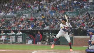 Eddie Rosario Slow Motion Swing [upl. by Akahs]