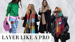 Style Guide On How To LAYER Clothes For Winter Ultimate Guide for Women  Chic amp Cozy Style Tips [upl. by Kulda]