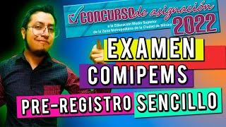 EXAMEN COMIPEMS 2023  PREREGISTRO TUTORIAL [upl. by Melly]