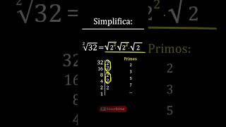 🚀Simplificar RADICALES es muy FÁCIL [upl. by Juback]