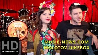 Molotov Jukebox I Interview I MusicNewscom [upl. by Cattier712]