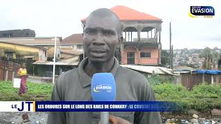 LES ORDURES SUR LE LONG DES RAILS DE CONAKRY LE CONSTAT DANS CERTAINS ENDROITS DE LA VILLE [upl. by Santoro]