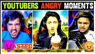 TOP 5 YOUTUBERS ANGRY MOMENT OF FF😠🔥LOKESH GAMER DESI GAMER BNL GYAN GAMING  Garena Free fire [upl. by Ydnik]