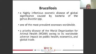 BRUCELLOSIS MSIDC Zoonosis Interest Group  November 2023 CME [upl. by Ahseret]