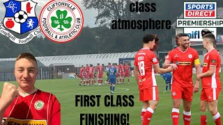 REDS EASE TO 3 POINTS CLIFTONVILLE VS LOUGHALL MATCHDAY VLOG 6 [upl. by Eglantine955]