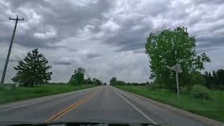 Two Rivers to Kewaunee Wisconsin Timelapse Drive [upl. by Yebot]