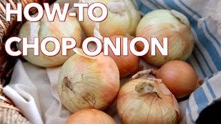 How to Chop an Onion Like a Pro  Natashas Kitchen [upl. by Hiett]