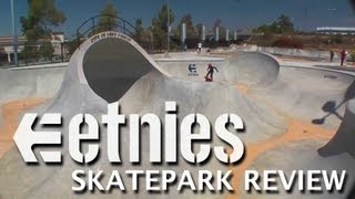 Skatepark Review etnies Skatepark  Lake Forest California [upl. by Cutler]