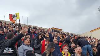 Messina Foggia 01 La Curva Sud Giallorossa non perde mai 020423 [upl. by Ahtram597]