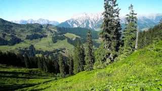 Die traumhaften Berge rund um Saalbach Hinterglemm Austria im Sommer [upl. by Lleihsad]