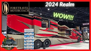 2024 Foretravel Realm at Tampa RV Supershow [upl. by Iatnohs]