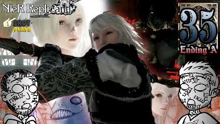 1ShotPlays  Nier Replicant Part 35  Ending A Blind [upl. by Eillim]