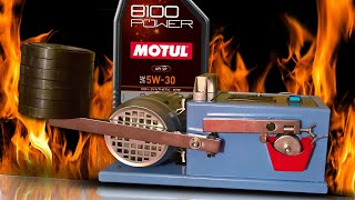 Motul 8100 Power 5W30 Engine Oil Test 100°C Piotr Tester [upl. by Geoffrey]