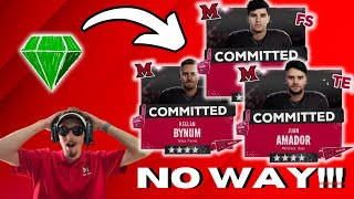 We Landed the BEST Recruits Miami Redhawks Dynasty Season 2 Episode 10 [upl. by Sadonia]