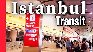 【Airport Tour】2023 How to Transit at Istanbul International Airport [upl. by Einahpit]