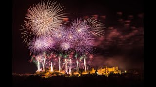 Feu dartifice de la Cité de Carcassonne 2024 🏰 [upl. by Kee]