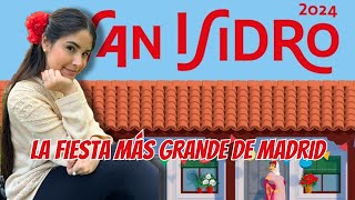 🎆SAN ISIDRO 2024🎊 🇨🇺 CUBANA EN LA 🎉FIESTA MÁS GRANDE DE MADRID🤔 ¿POR QUÉ EL 15 DE MAYO [upl. by Athalla]