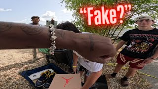 HE GOT SCAMMED FOR A CHROME HEARTS BRACELET BUYING [upl. by Jansen195]