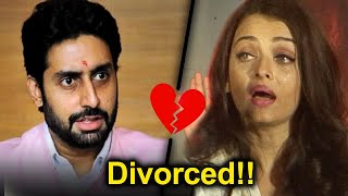 Abhishek Bachchan amp Aishwarya Rai Divorce [upl. by Ahsaf]