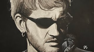 Layne Staley Drawing [upl. by Tzong]