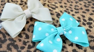 How To Make A Hair Bow [upl. by Ardeid528]