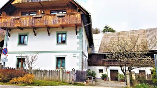 Bohinjska Bela in Light Rain Slovenia  4K Virtual Walk [upl. by Pelaga]