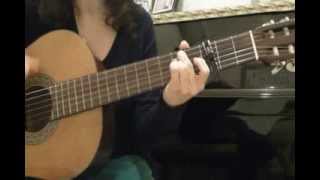 Tutorial quotUn ramito de violetasquot de Cecilia guitarra cover [upl. by Ronn]