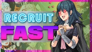 The Fastest Method for Recruiting Outside Your House  A Fire Emblem Three Houses Guide [upl. by Erolyat]