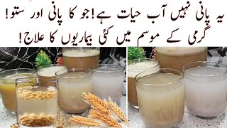 Barley Water amp Sattu Benefits Drink 1 Glass Of This Super Healthy Beverage And See Magic [upl. by Olzsal]