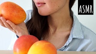 ASMR Eating Sounds Mangoes  Lip Smacking No Talking [upl. by Nigel]