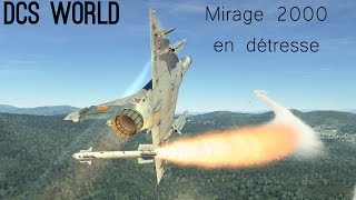 DCS  M2000C contre F15 et Su27 online  EJECT [upl. by Iva310]