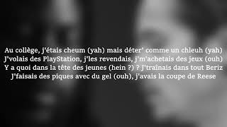 Nekfeu  Cheum Paroles  Lyrics ♫ [upl. by Osrock]