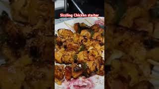 Sizzling chicken starter full recipe out subscribe to my channel fir more food weekendcook mycook [upl. by Nylahsoj]