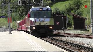 Rhätische Bahn 2017 Filisur  Landwasserviadukt [upl. by Un]