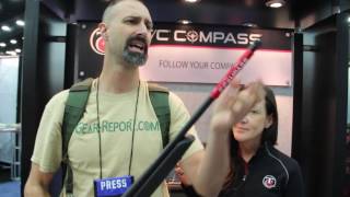 Thompson Center Compass Rifle  NRA Show 2016  GearReportcom [upl. by Giacomo]