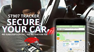 Car tracker with engine cut off ST907 Sinotrack [upl. by Sirahc]