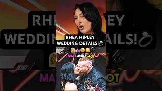 RHEA RIPLEY SHARES THE DETAILS ON HER ‘LITTLE GOTHIC WEDDING’🖤 [upl. by Friedland]