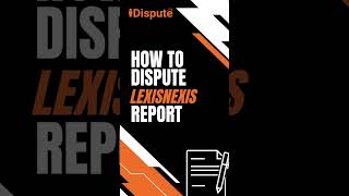 How To Dispute My LexisNexis Report  iDispute  Online Document Creator and Editor [upl. by Everick]